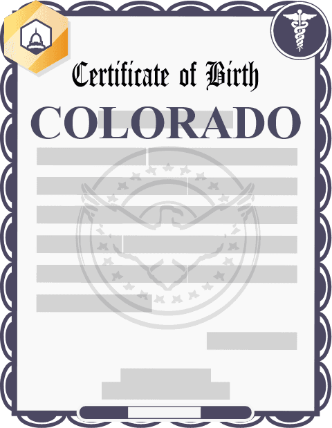 Colorado Birth Certificate State Fees