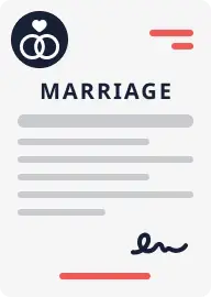Marriage certificate