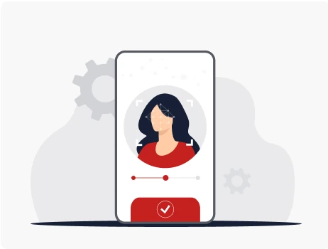 Identity verification on a phone