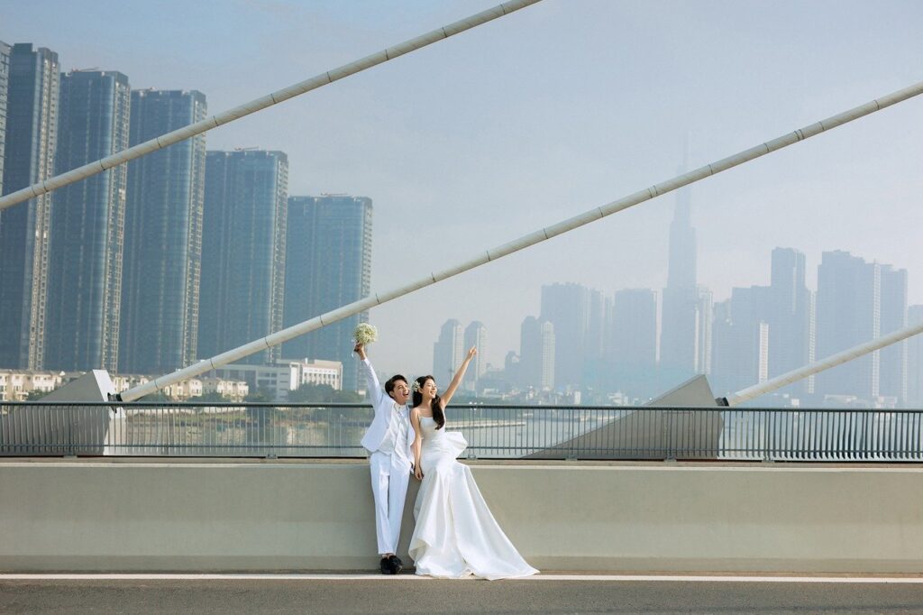 A newly married couple wondering is there’s a deadline to change their names after marriage